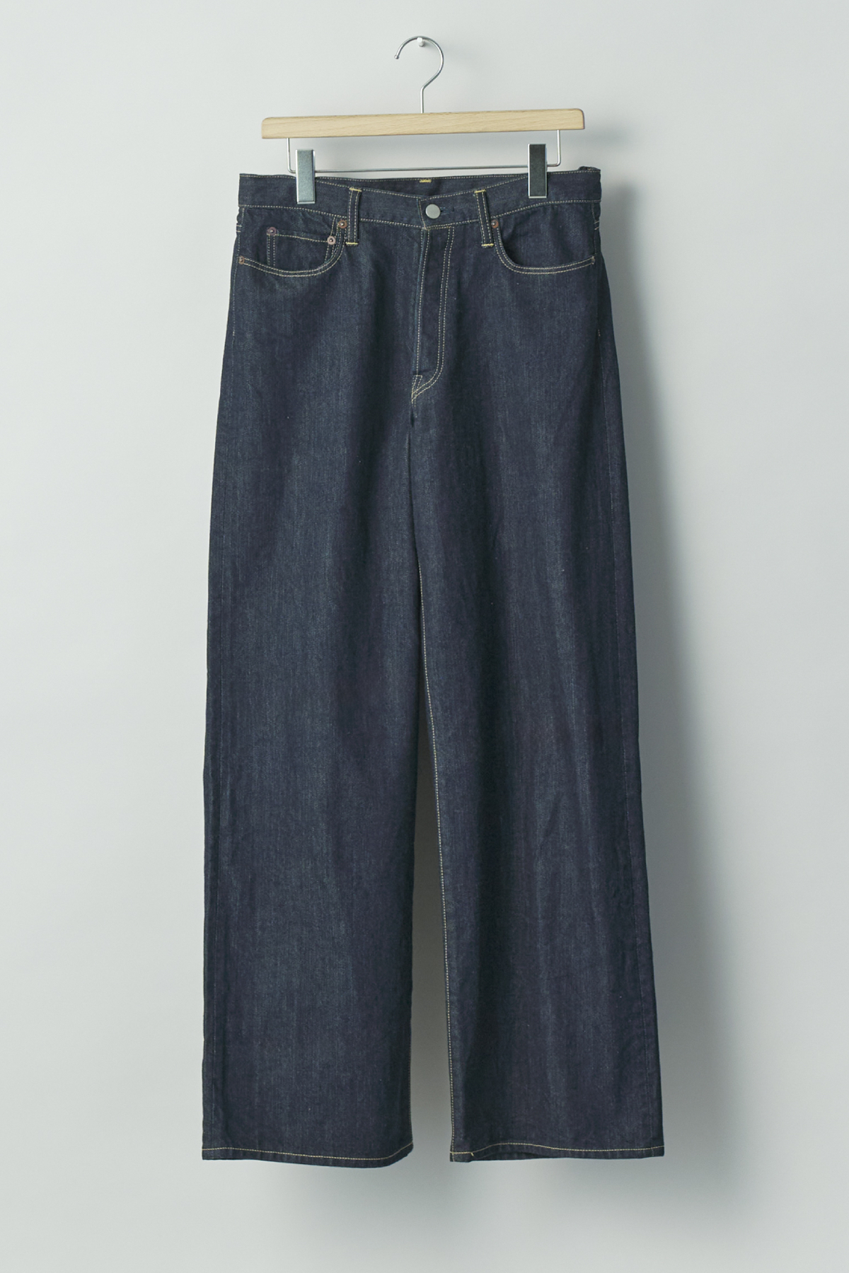 ssstein LOOSE DENIM PANTS