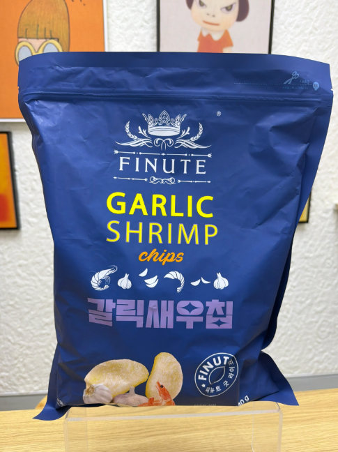 VJ24 FINUTE 蒜味蝦片 GARLIC SHRIMP CHIPS 240g
