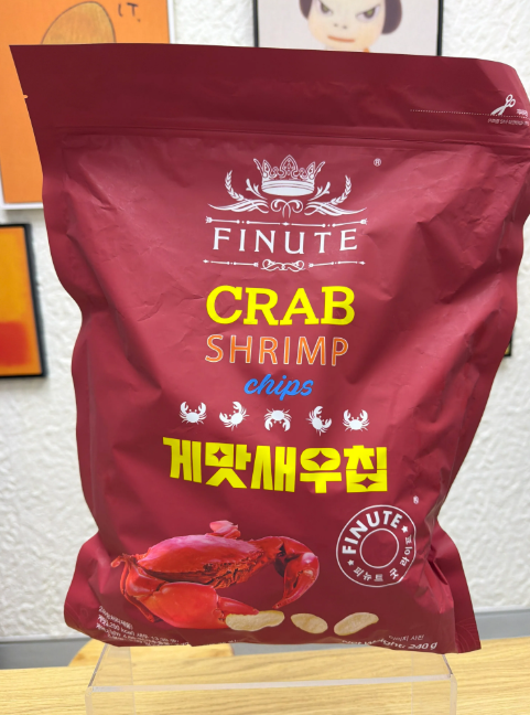 VJ25 FINUTE 蟹味蝦片 CRAB SHRIMP CHIPS 240g