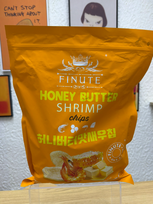 VJ26 FINUTE 蜜糖牛油味蝦片 HONEY BUTTER SHRIMP CHIPS 240g