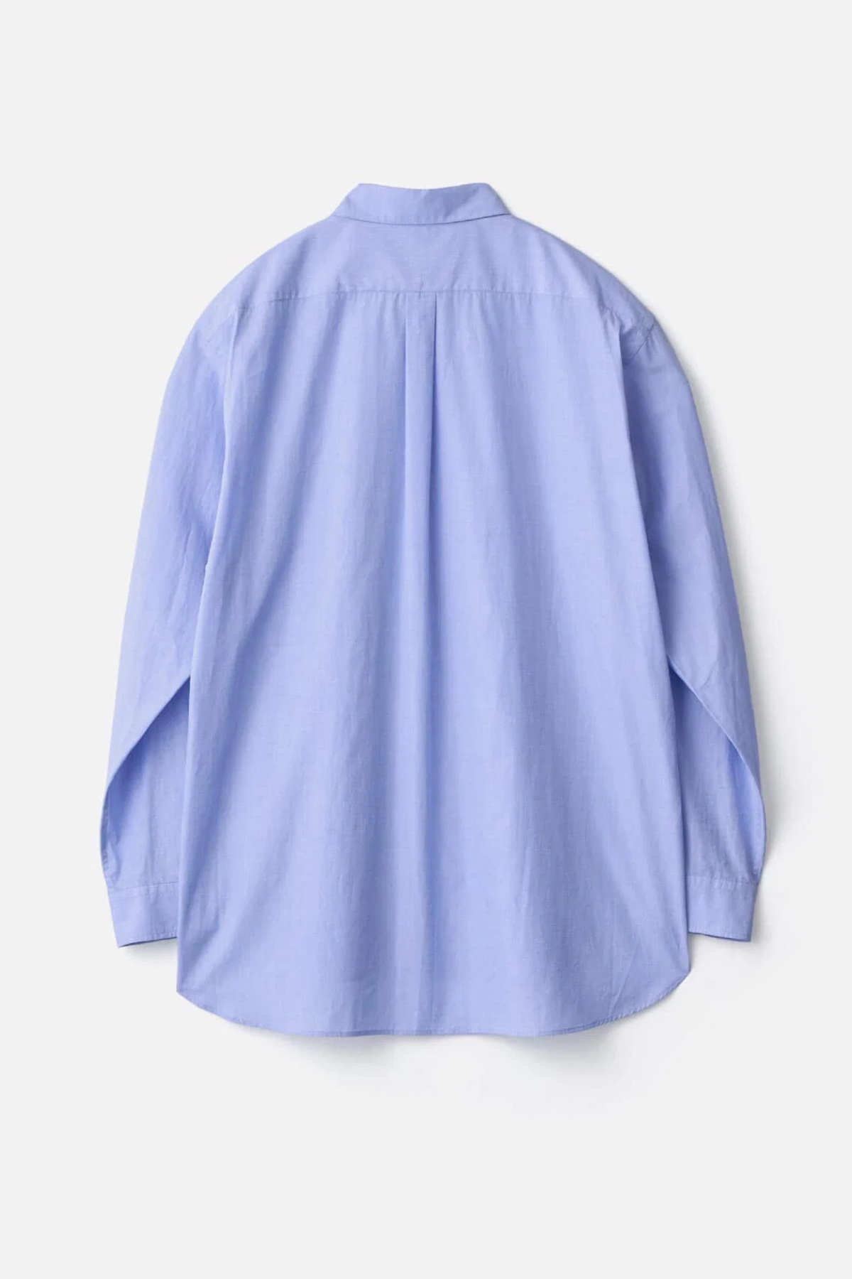 ssstein SMOOTH COTTON OVERSIZED REGULAR COLLAR SHIRT