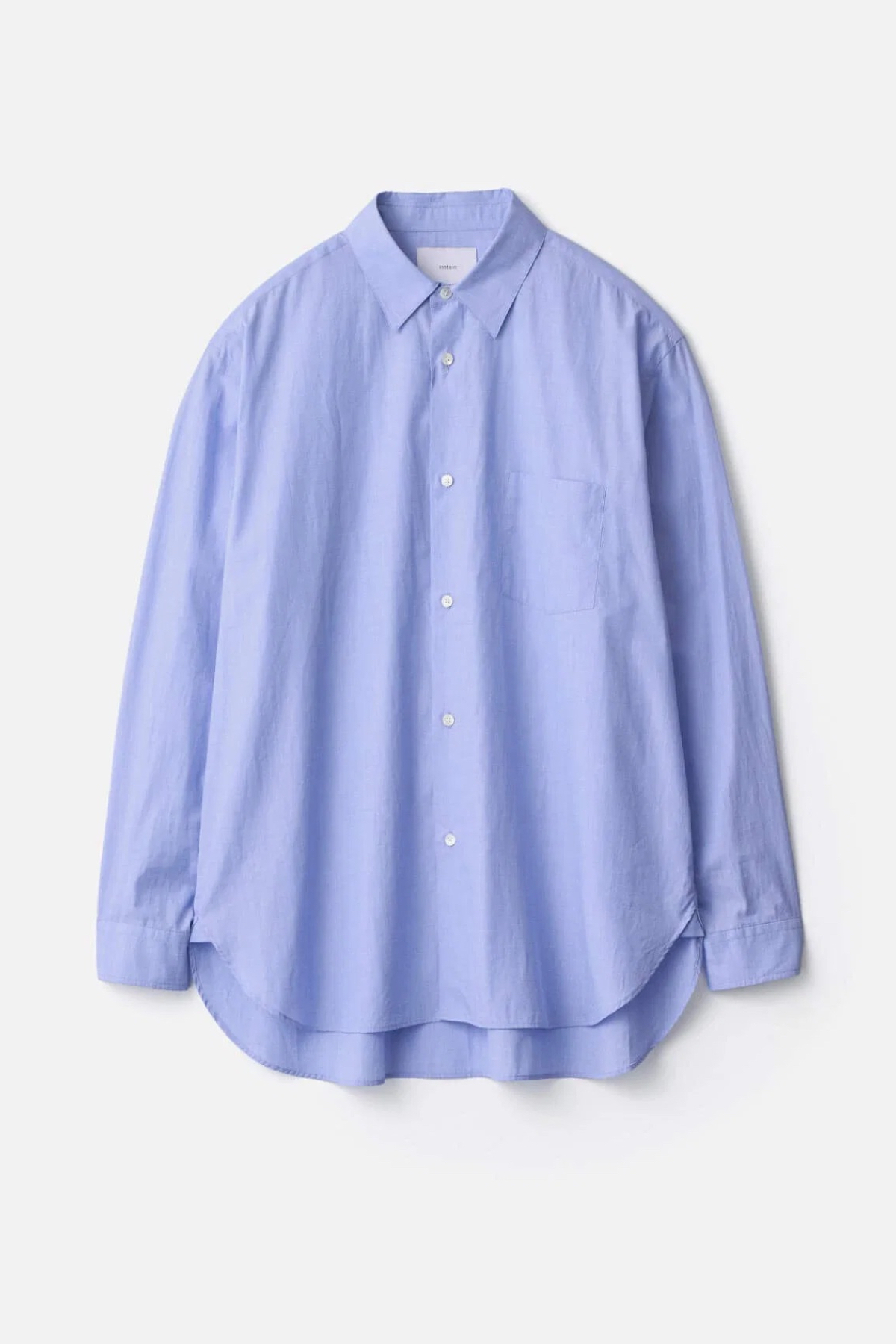 ssstein SMOOTH COTTON OVERSIZED REGULAR COLLAR SHIRT