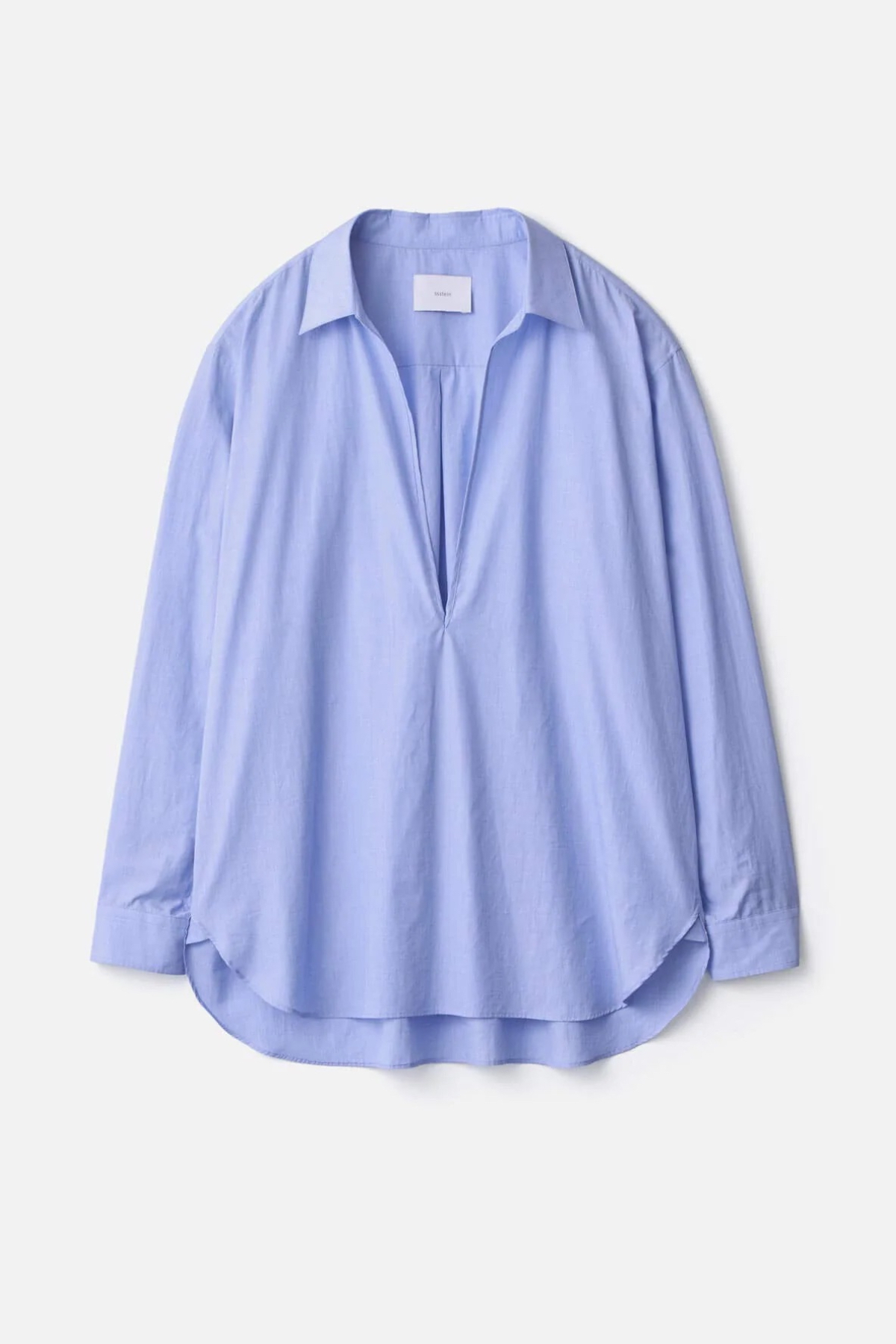 ssstein SMOOTH COTTON OVERSIZED SKIPPER SHIRT
