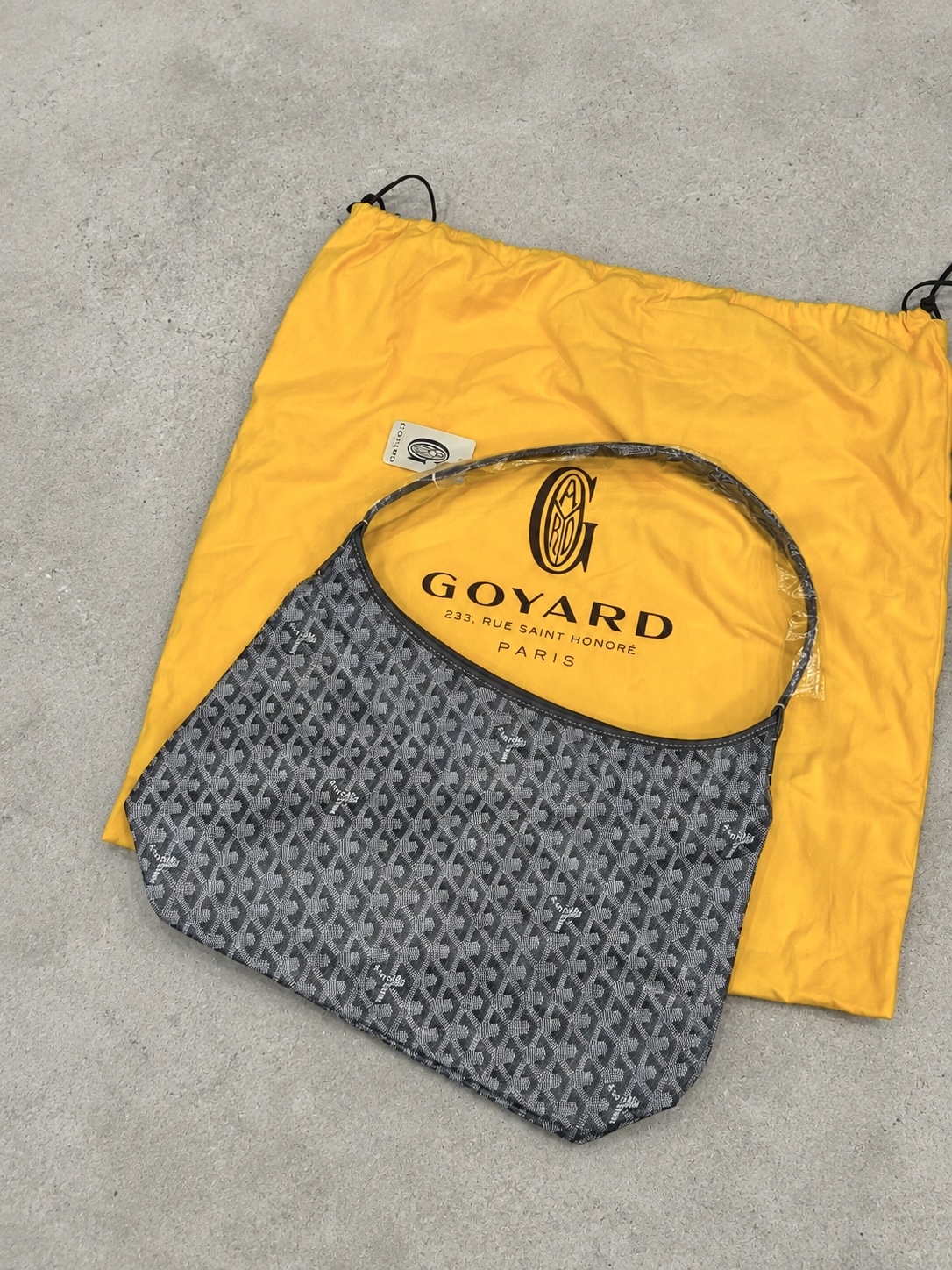 Goyard hobo boheme pm 灰色
