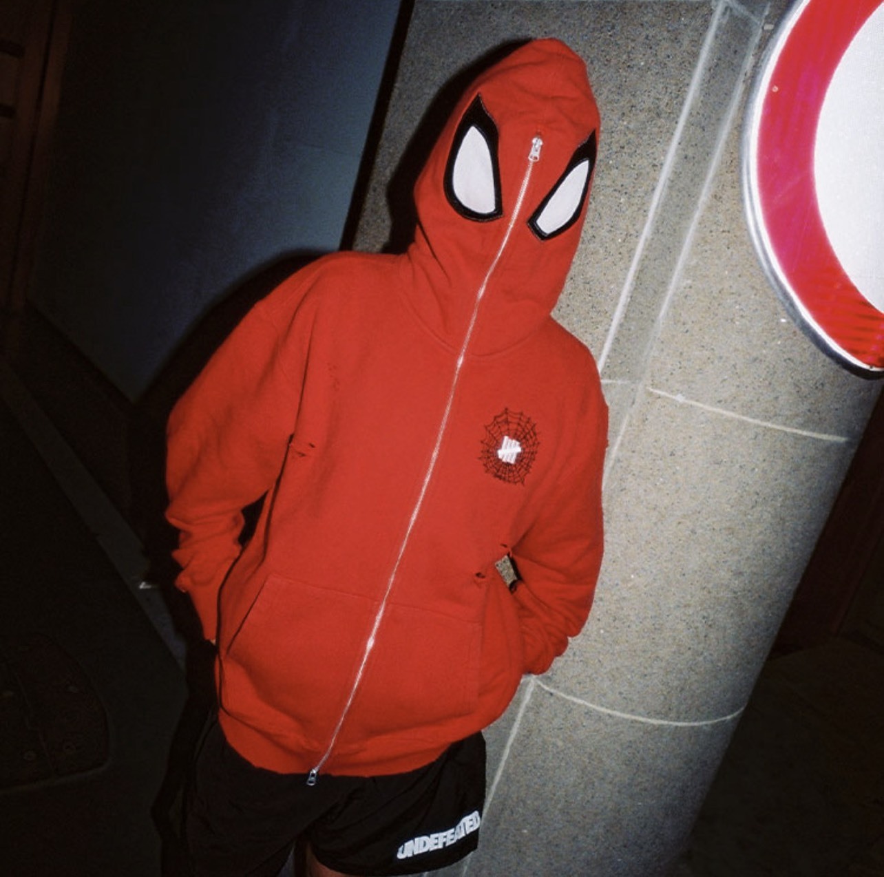 UNDEFEATED X SPIDERMAN FW26 聯名款 蜘蛛人 全臉 面罩限定款 連帽外套 兩色