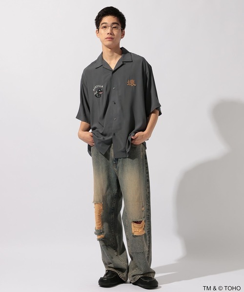 2026AW Niko and 機械哥吉拉 哥吉拉 GODZILLA 聯名 橫須賀 壞 短袖 襯衫 現貨 1032333