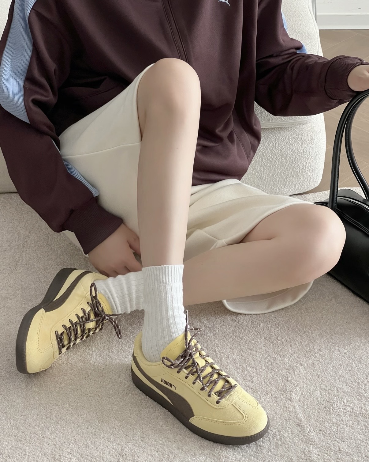 PUMA 9-T SUEDE 奶黃摩卡 檸檬黃 小雞黃 咖啡 棕色 焦糖底 德訓鞋 男女鞋 406756-07 / 預購