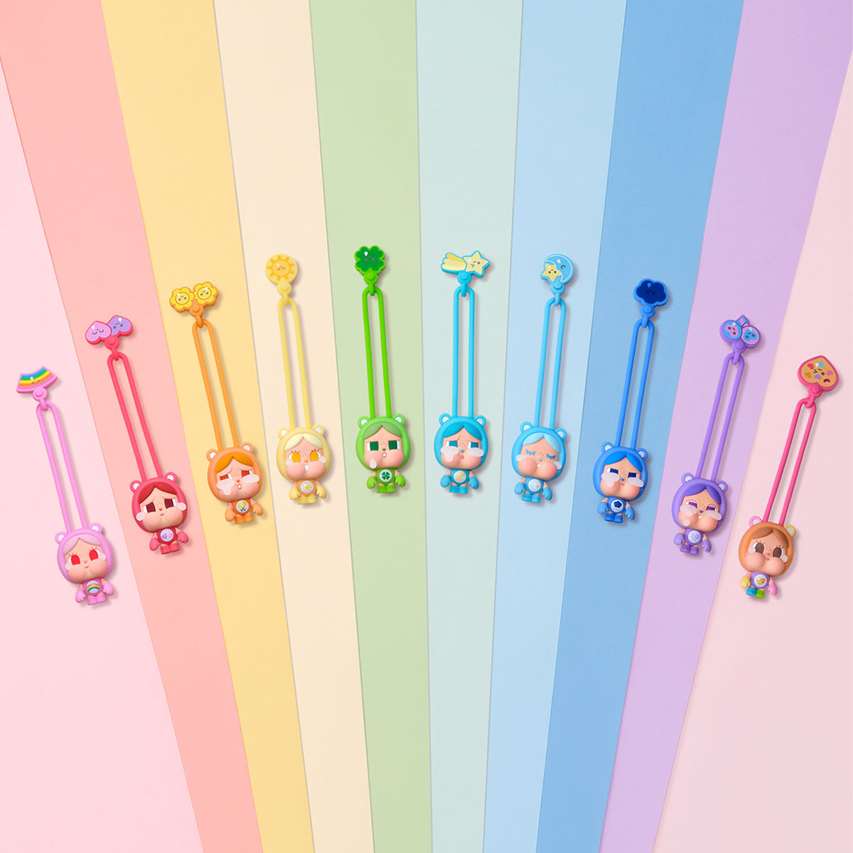 POP MART 泡泡瑪特 CRYBABY × Care Bears系列 迷你燈盲盒