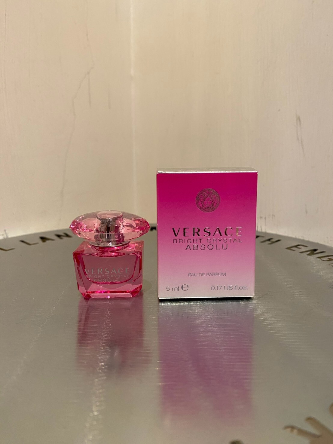 VERSACE 凡賽斯絕對 香戀水晶迷你淡香精 5ml