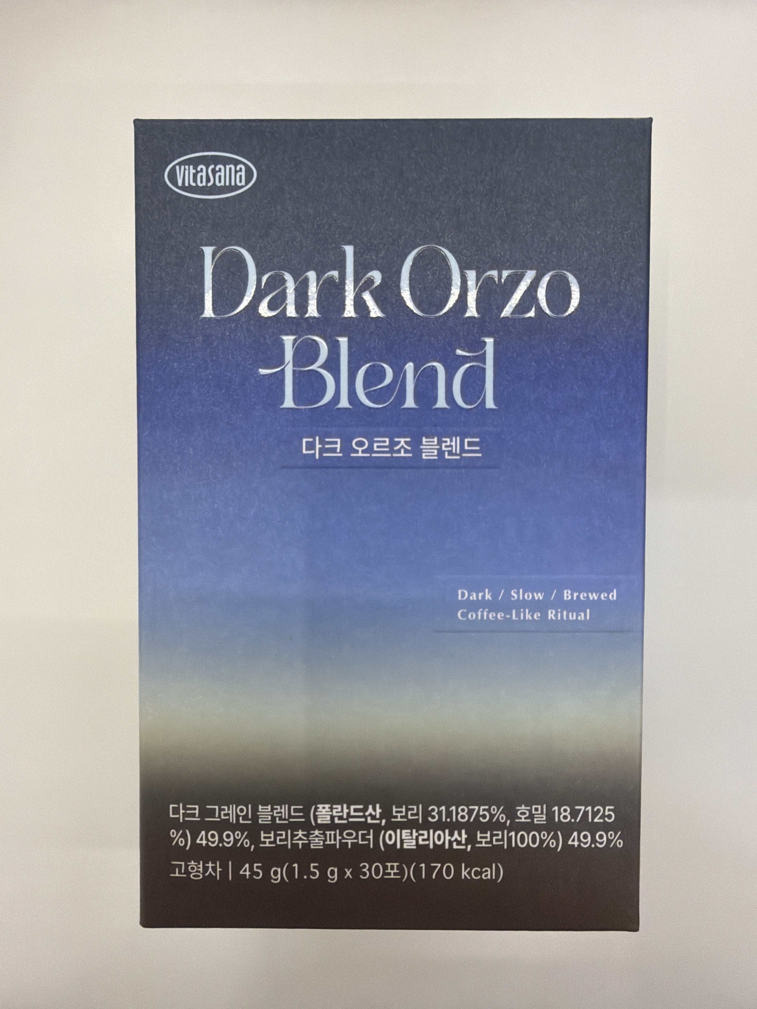 VJ41 Vitasana Dark Orzo Blend 無咖啡因咖啡 (1.5gX30條)