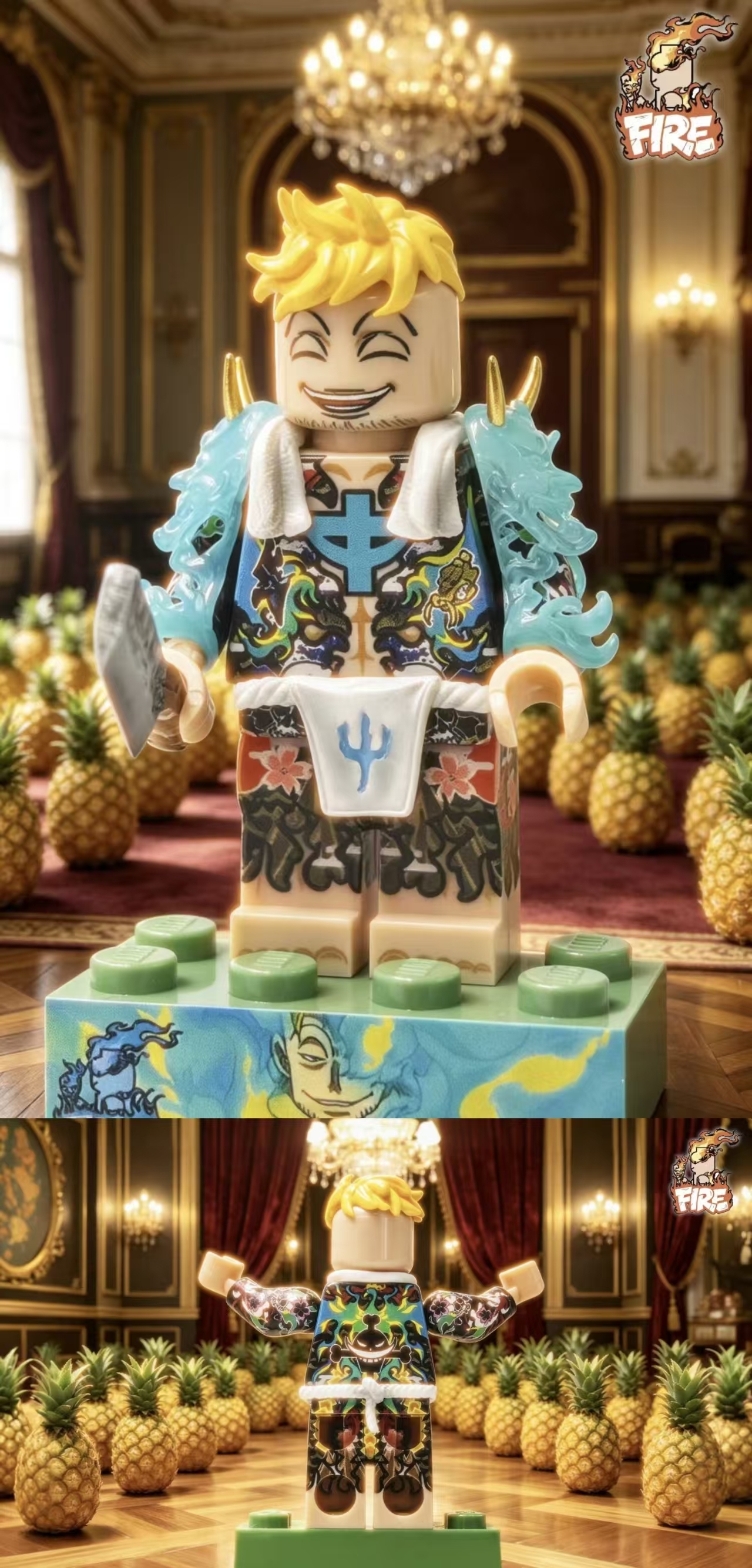 【預訂】【Fire Brick】紋身馬爾科