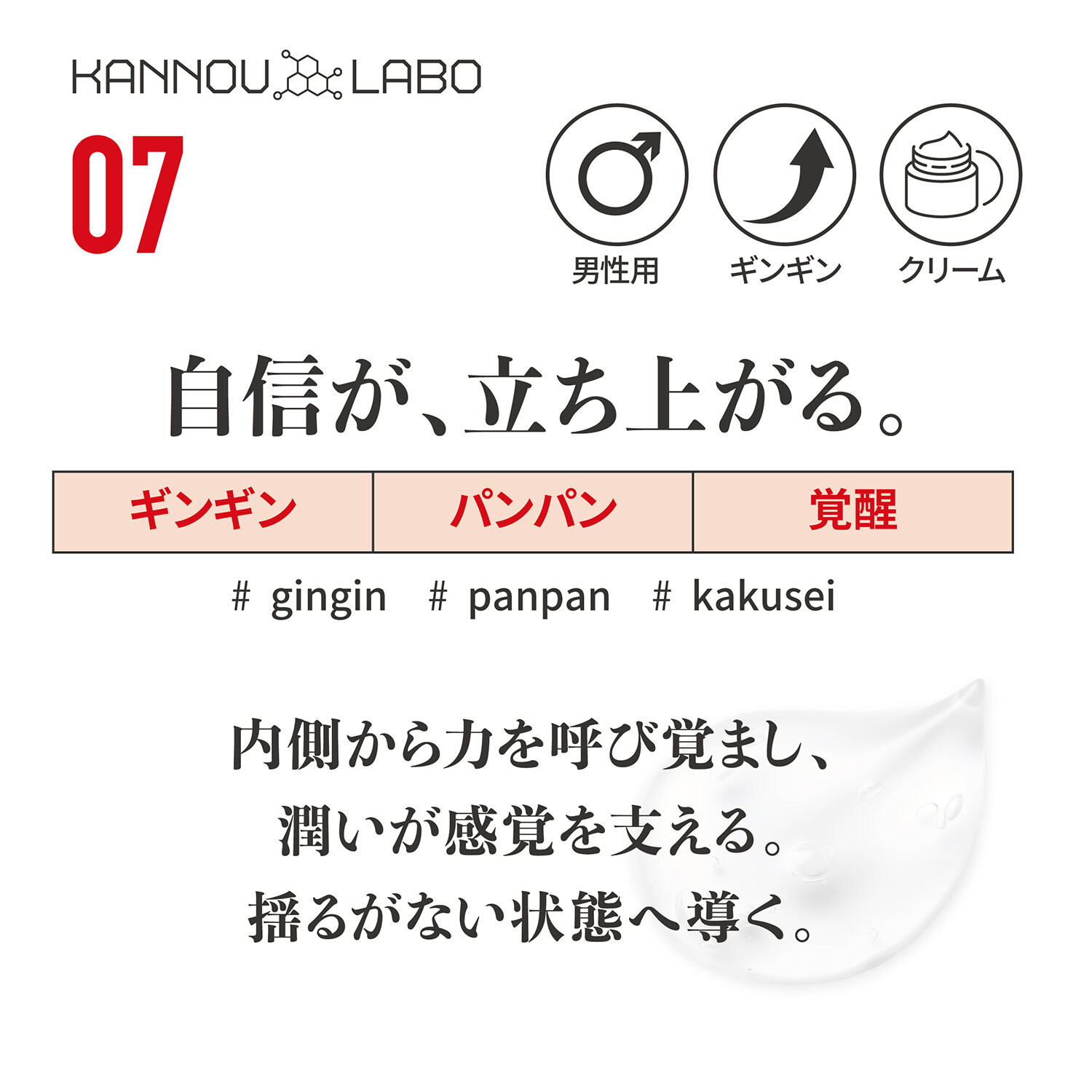 [sexcation] Magic Eyes Kannou Labo 07 Male Enhancement Cream (5g) | Made in Japan