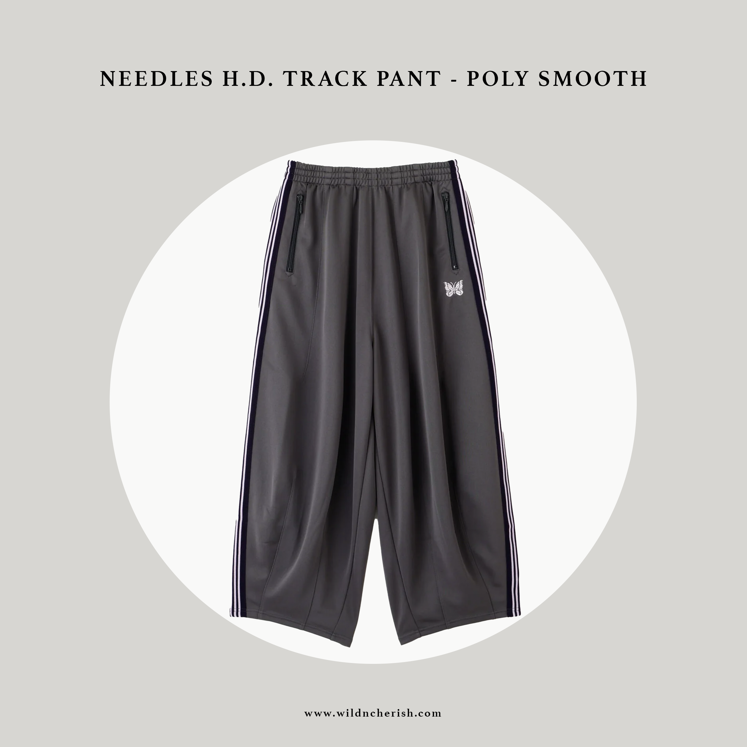 預訂 | NEEDLES H.D. Track Pant - POLY SMOOTH
