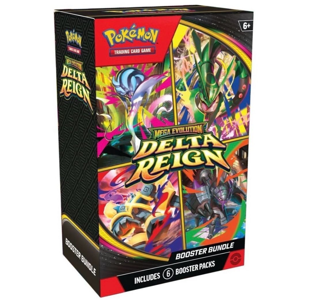 Pokemon PTCG ME06 Mega Evolution Delta ReIgn Booster Bundle Box