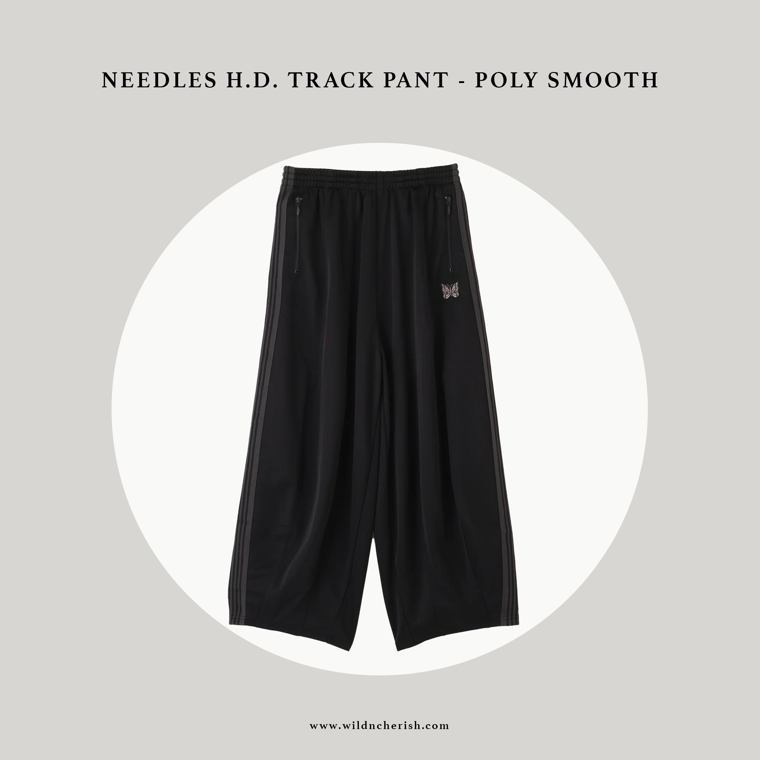 預訂 | NEEDLES H.D. Track Pant - POLY SMOOTH