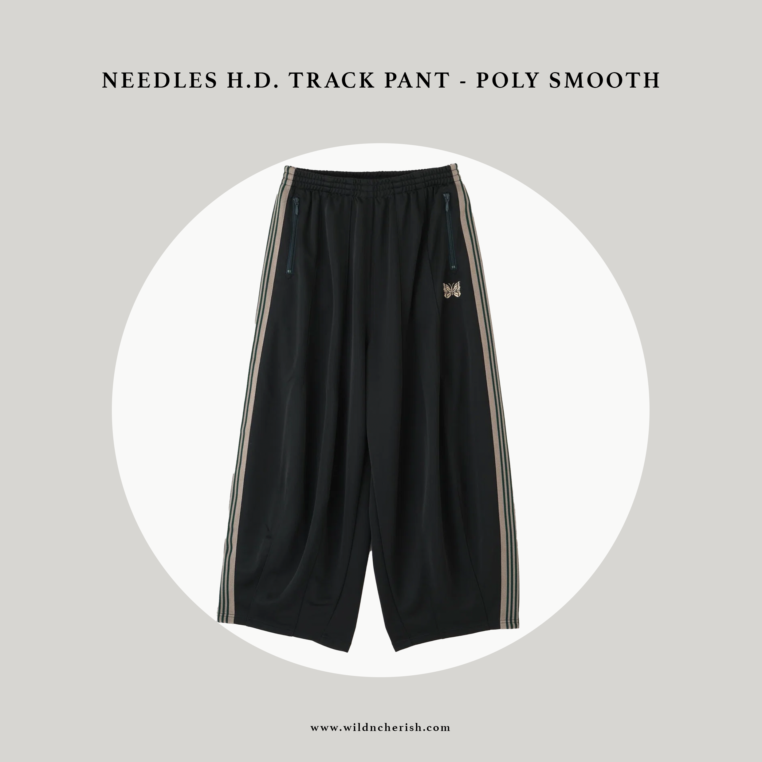 預訂 | NEEDLES H.D. Track Pant - POLY SMOOTH