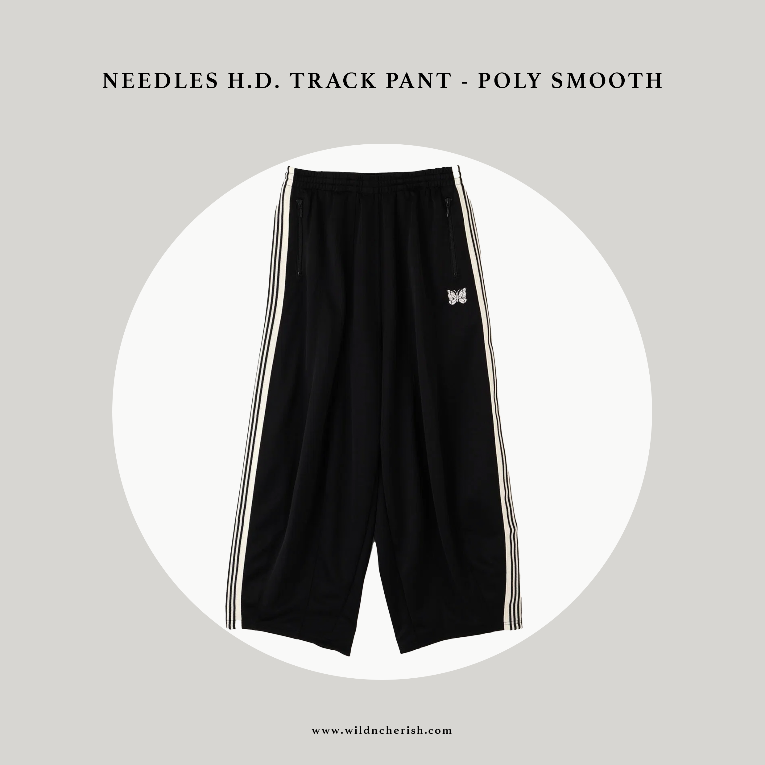 預訂 | NEEDLES H.D. Track Pant - POLY SMOOTH