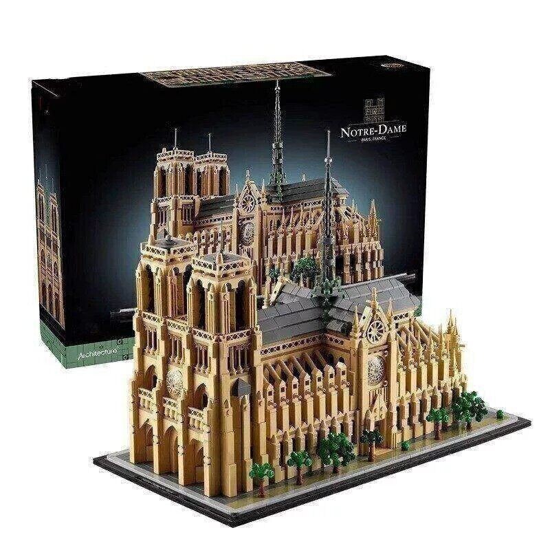 Architecture Notre-Dame de Paris Building Set Fit Lego NO BOX NA028