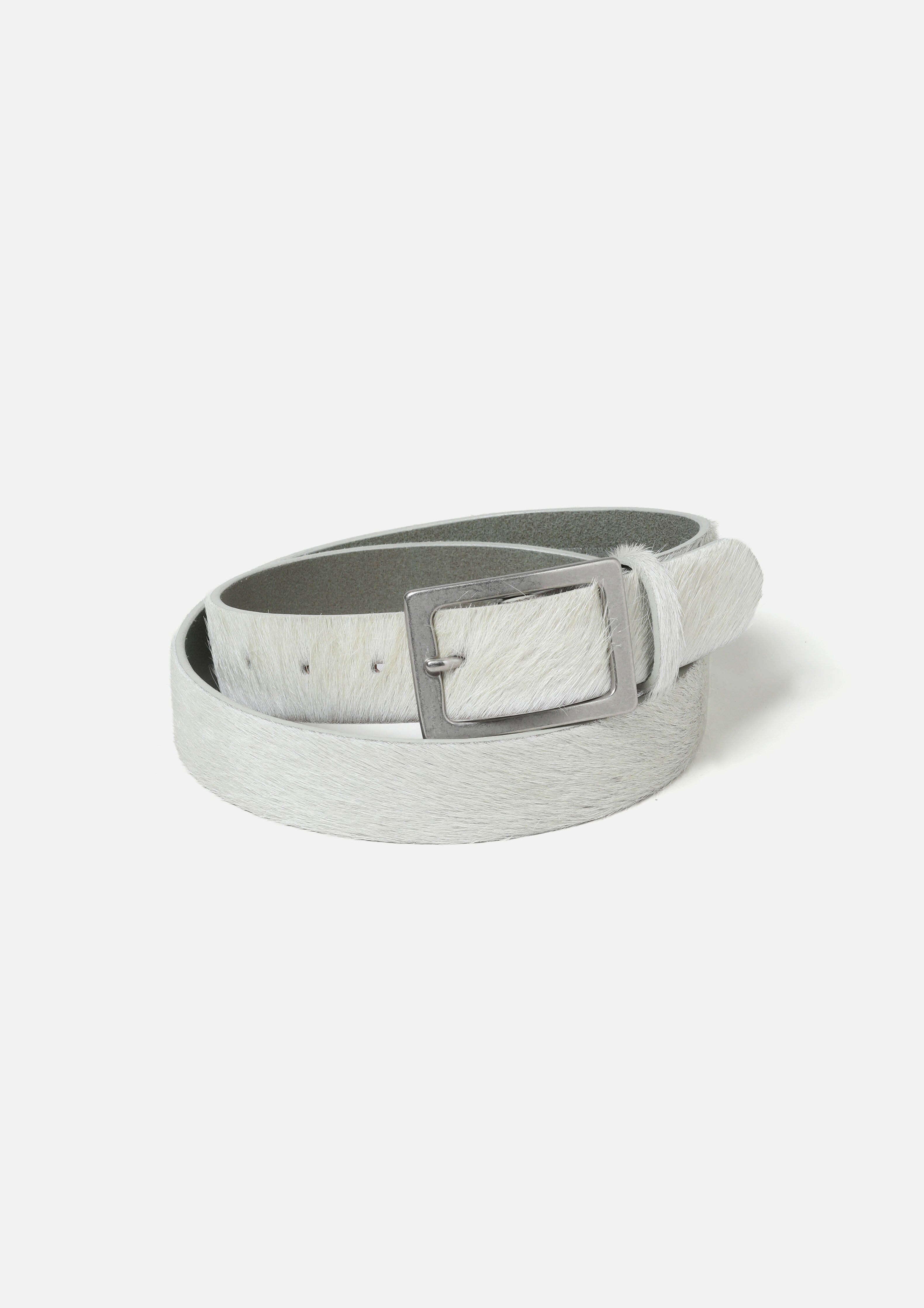 『代購商品』2026AW NEIGHBORHOOD NBHD HAIR-ON LEATHER BELT 皮帶 262PKNH-AC02