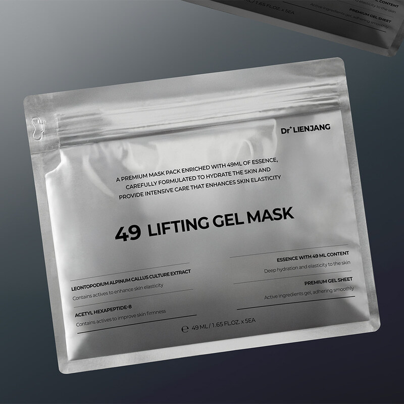 VK10 麗妍常 LIENJANG 49超聲面膜 49 LIFTING GEL MASK (緊緻舒緩保濕) (49ML*5ea) (LJ010)
