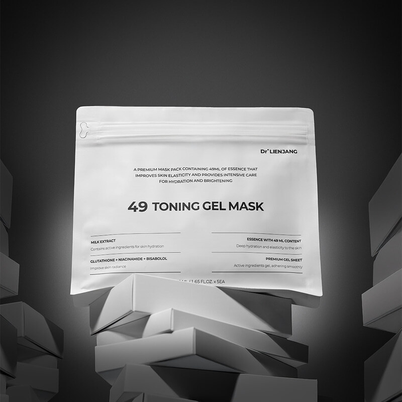 VK11 麗妍常 LIENJANG 49白玉面膜 49 TONING GEL MASK (提亮膚色保濕) (49ML*5ea) (LJ011)