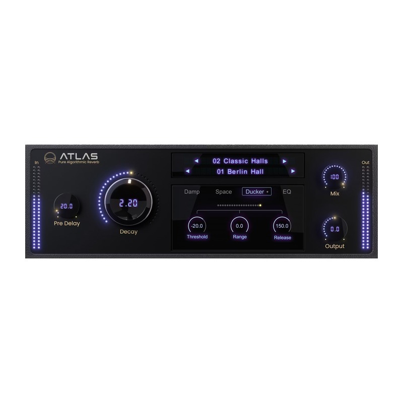 Waves Atlas Reverb｜演算法殘響器