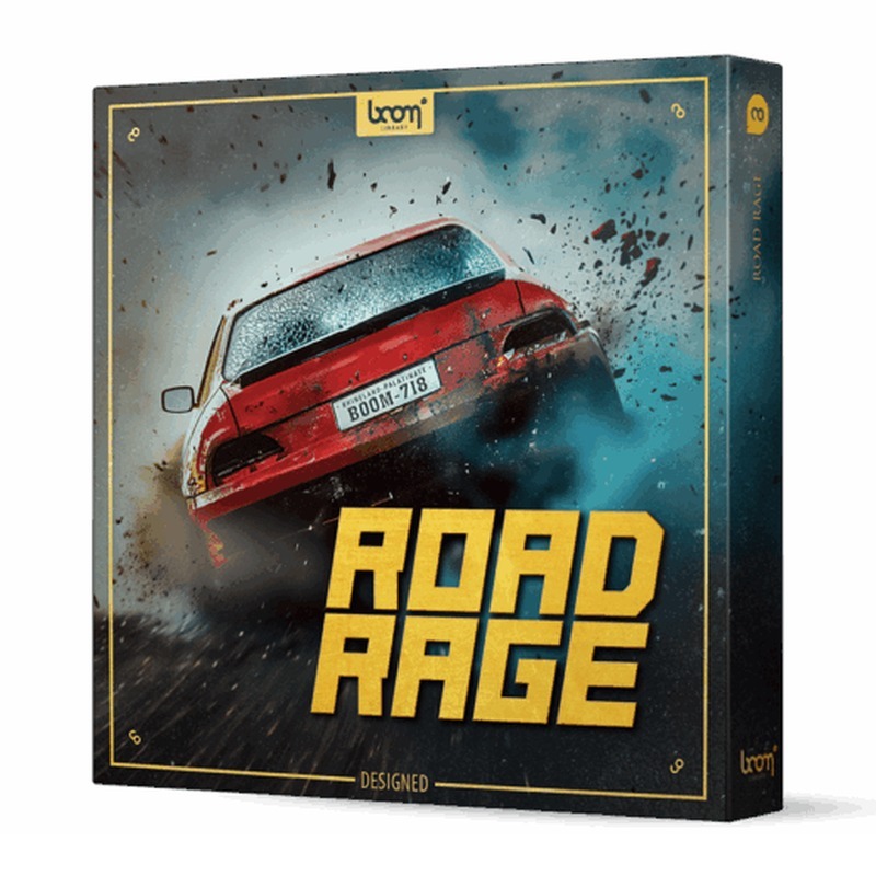 BOOM LIBRARY Boom Road Rage DESIGNED｜車禍音效庫