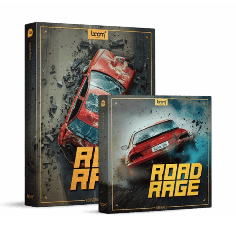 BOOM LIBRARY Boom Road Rage BUNDLE｜車禍音效庫