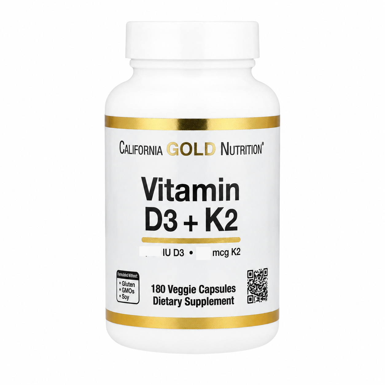 【iHerb】任兩件免運 Califomia Gold Nutrition 維生素 Vitamin K2 MK-7 5000IU