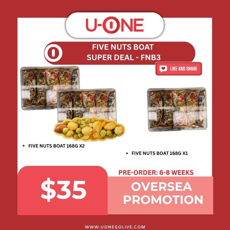 FIVE NUTS BOAT  SUPER DEAL - FNB3