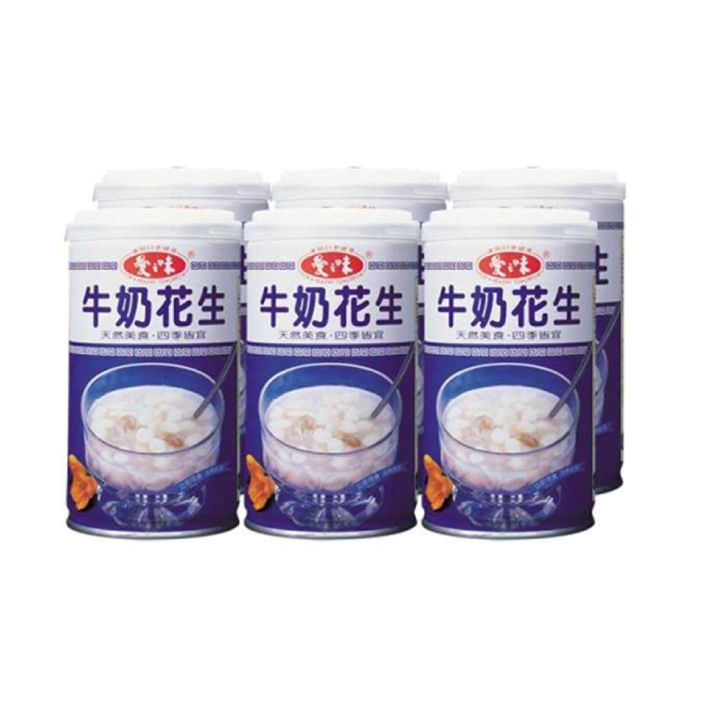 【愛之味】牛奶花生 340g (6入/組)