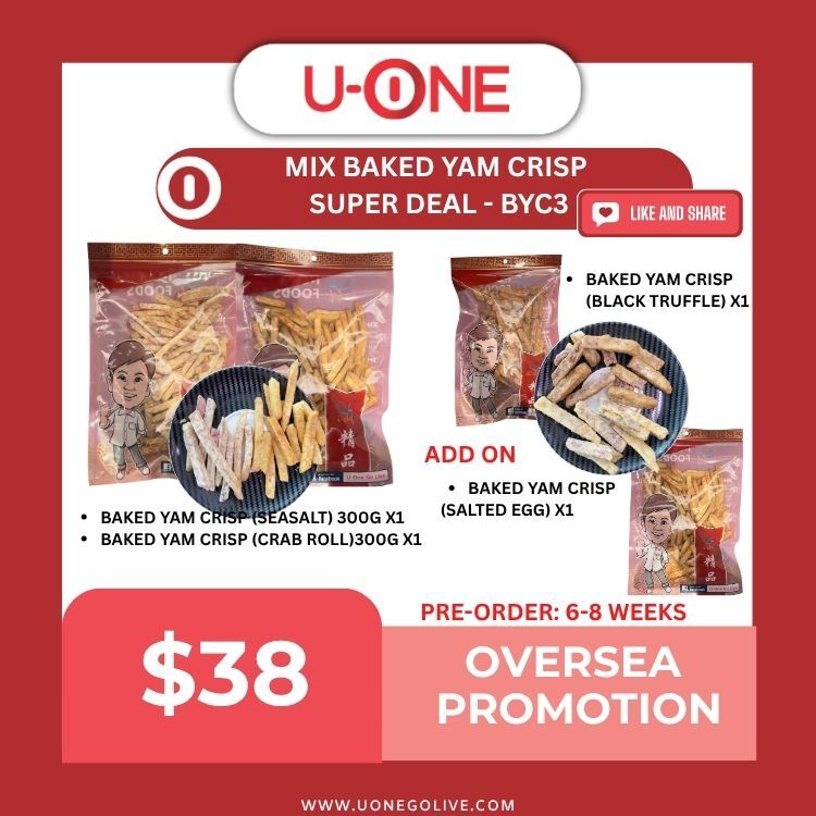 MIX BAKED YAM CRISP  SUPER DEAL - BYC3