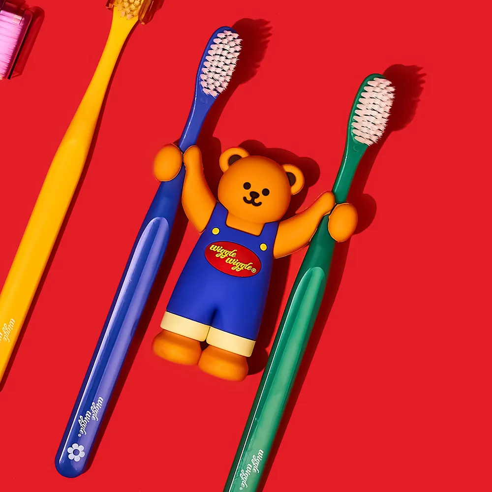 WIGGLE WIGGLE 矽膠牙刷架牙刷座 #Wiggle Bear