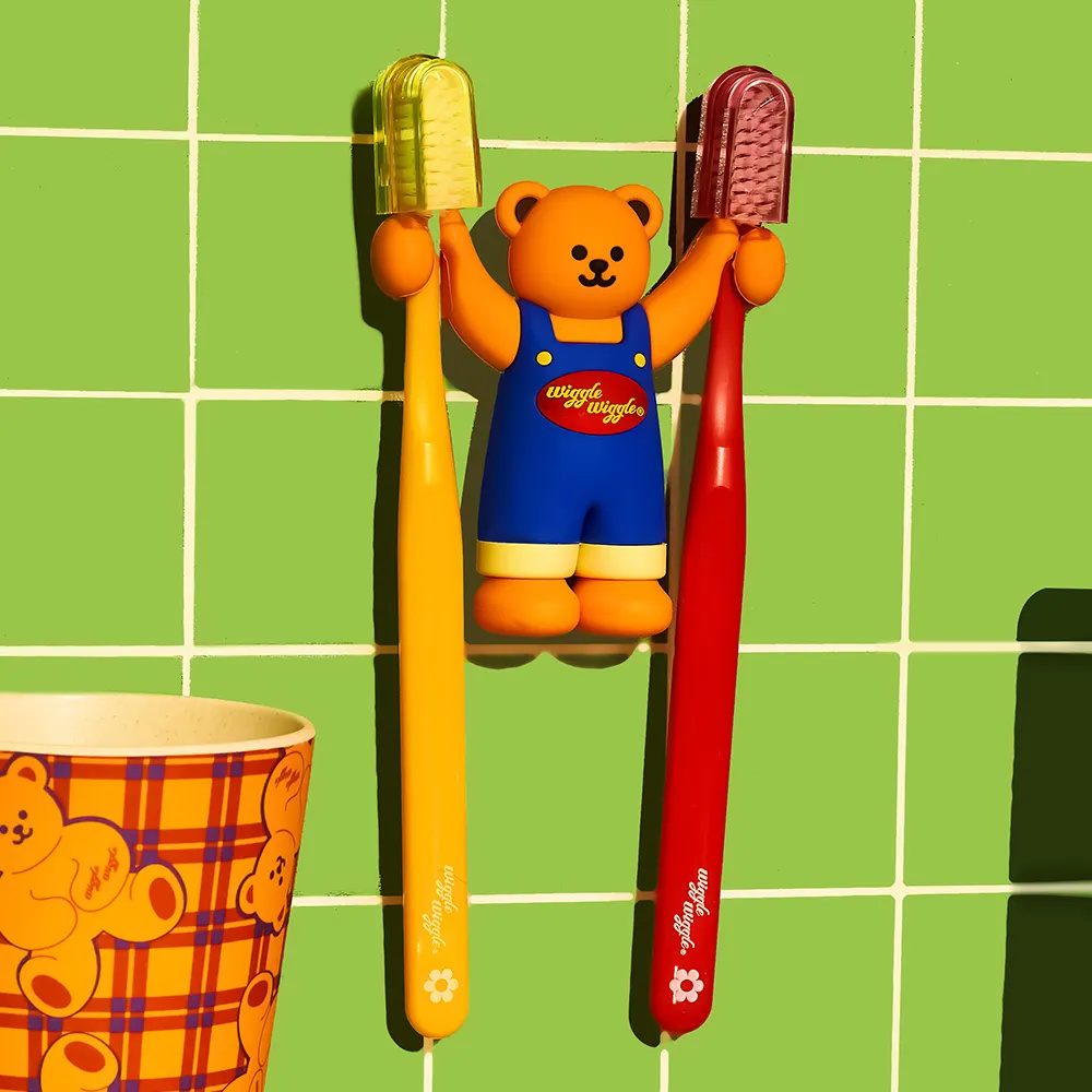 WIGGLE WIGGLE 矽膠牙刷架牙刷座 #Wiggle Bear