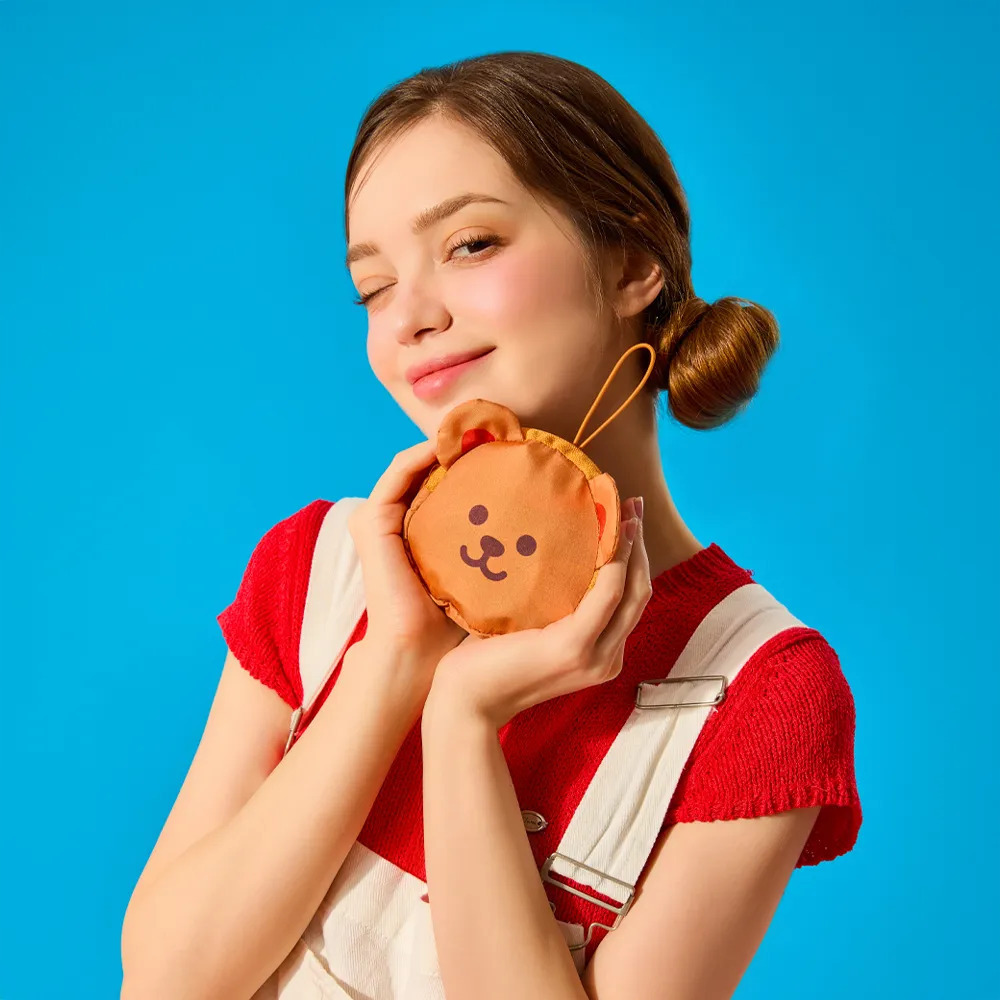 WIGGLE WIGGLE 可折疊可攜式便攜購物袋口袋包 #Wiggle Bear