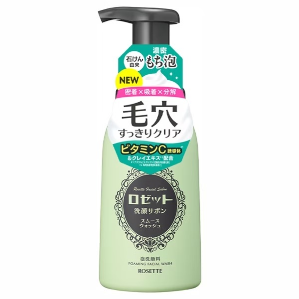 【ROSETTE】海泥毛孔潔淨洗顏慕斯 180ml