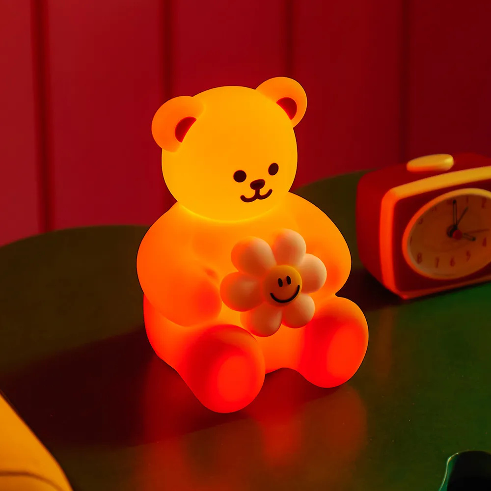 WIGGLE WIGGLE 觸控式柔光小夜燈氣氛燈 #Smile & Wiggle Bear