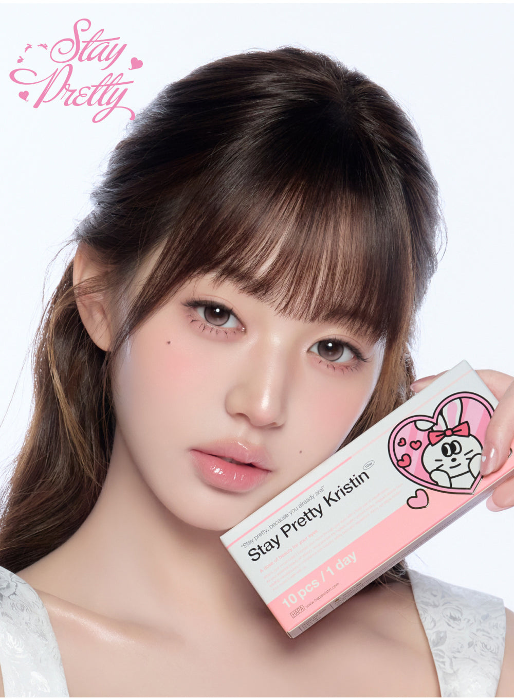 HAPA KRISTIN Stay Pretty Kristin 1Day 日拋彩色隱形眼鏡【4款款式】