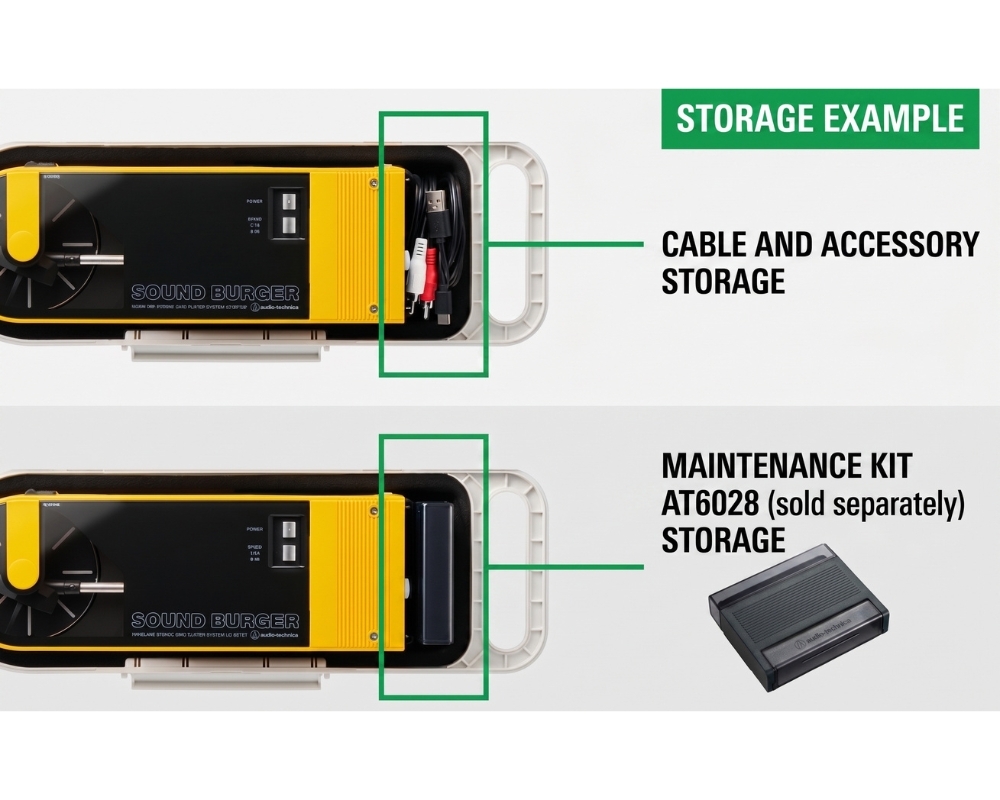 Accessory storage pocket