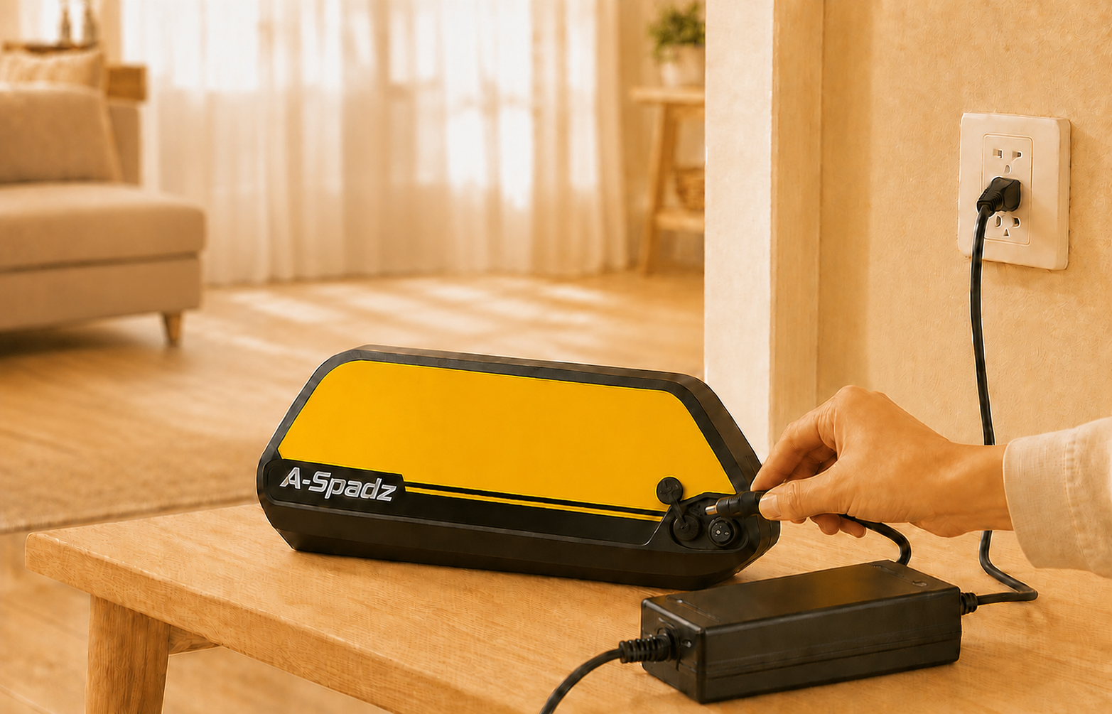 CAVET 3.0 電池居家充電示意