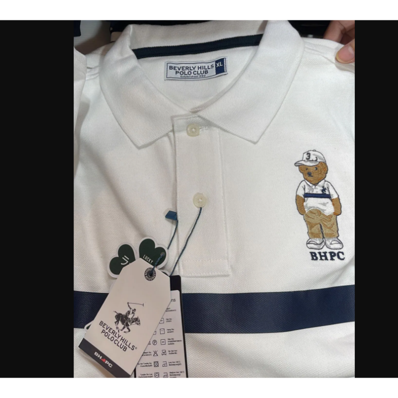 DIS-CCG0824-022 白色白熊仔POLO_XXXL (A16)
