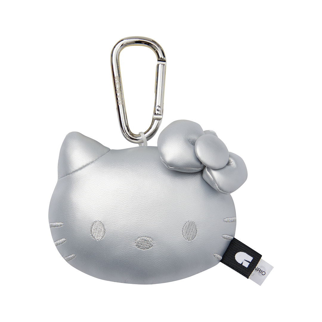 [Metal City] Hello Kitty 登山扣軟鑰匙圈_Chrome 02/ Silver