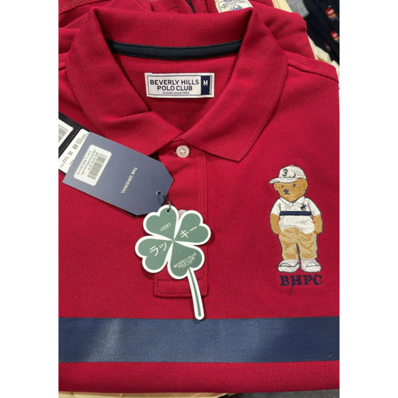 DIS-CCG0824-066 紅色熊仔POLO_L (A54)