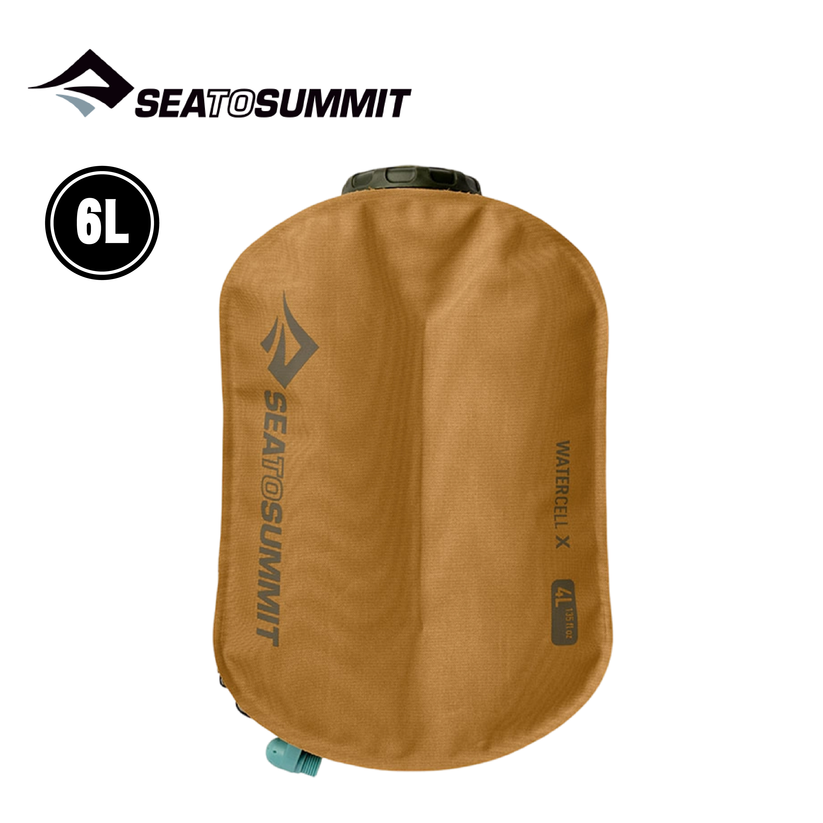 SEA TO SUMMIT 澳洲 Watercell X 多功能水袋 6L (霧金色) 52STS51301-GO6L