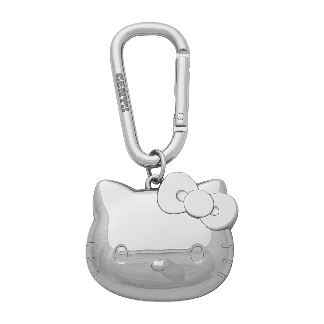 [Metal City] Hello Kitty 實心鑰匙扣_Chrome 02/ Silver