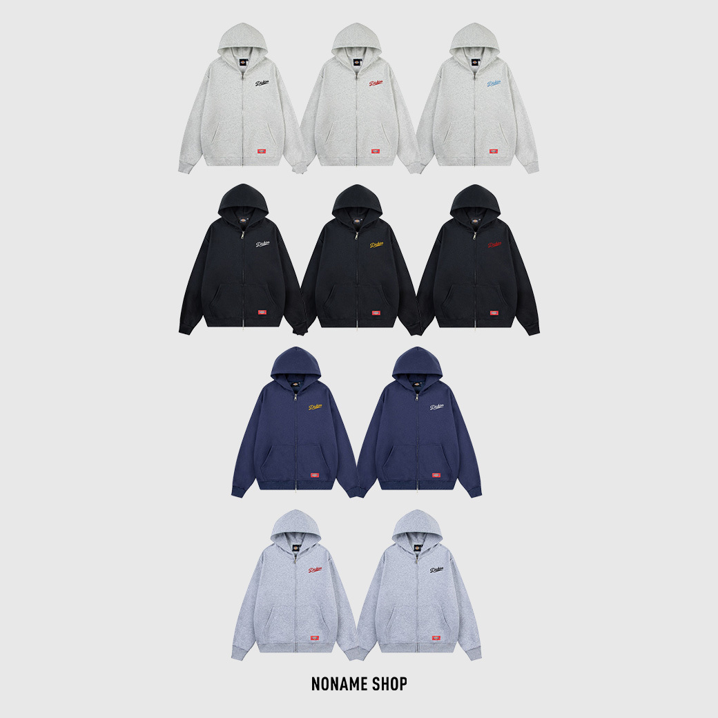 DICKIES 刺繡 美式 復古 字母LOGO 休閒 寬鬆 連帽 外套 十色 (男/女同款)