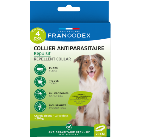 Francodex 驅蝨帶．大型犬專用70cm