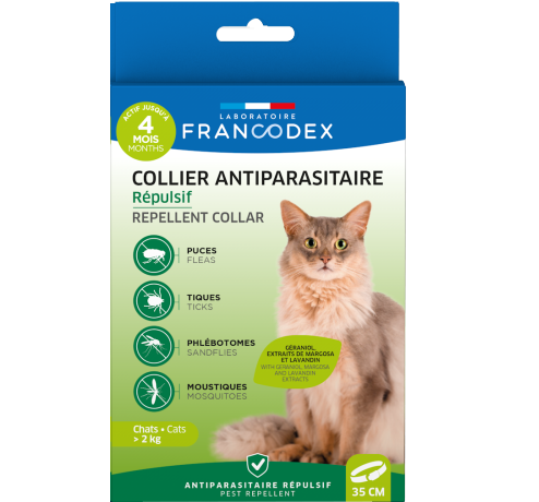 Francodex Repellent Collar For Cats 35cm