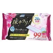 Life-do. Plus - Cleancrew Floor Wipes 20 sheets(Fresh Floral)| Floor Cleaning Sheets
