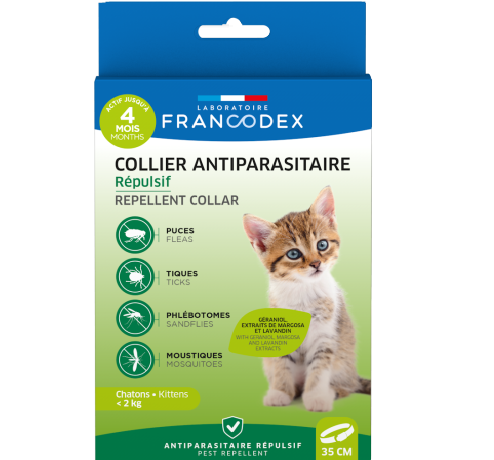 Francodex Repellent Collar For Kittens 35cm